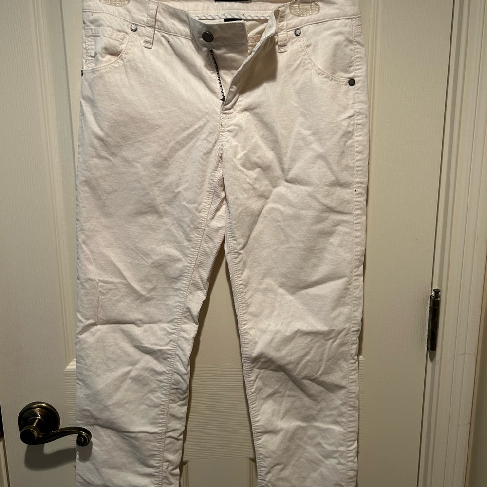 New York and Co Cream Corduroys